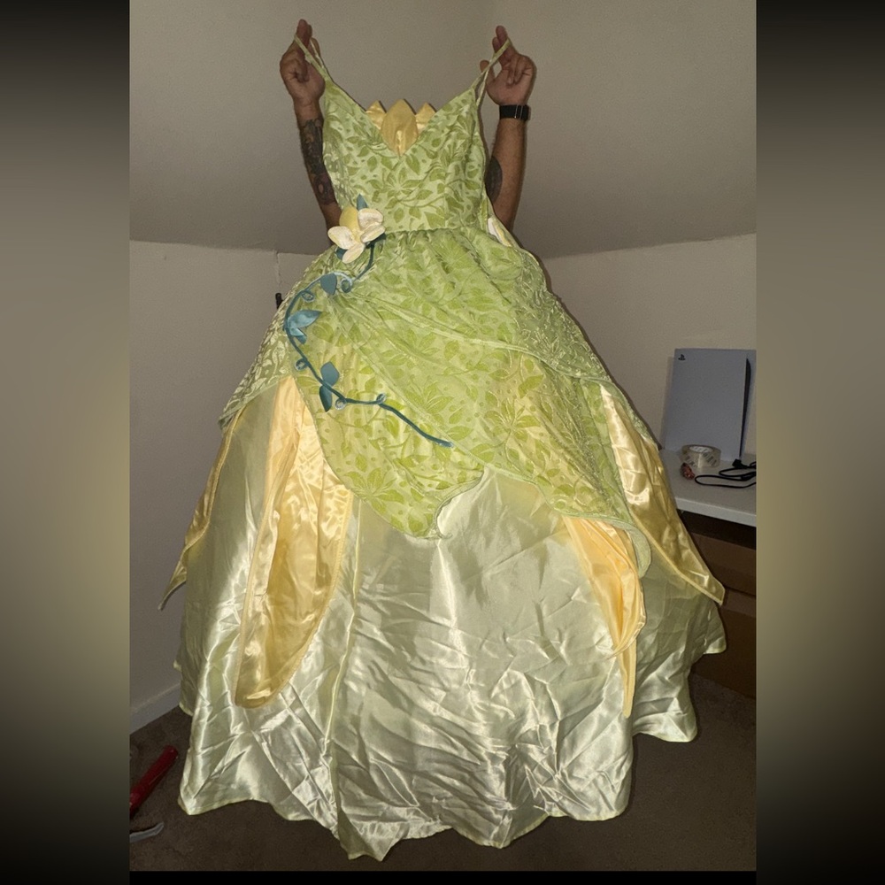 Disney Princess Tiana Light Green Gown